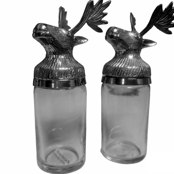 NEW Moose Novelty Salt & Pepper Shakers by Zadox - Picture 9 of 11